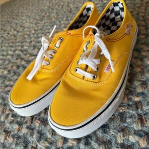 Vans Women’s Yellow Sneakers sz 8